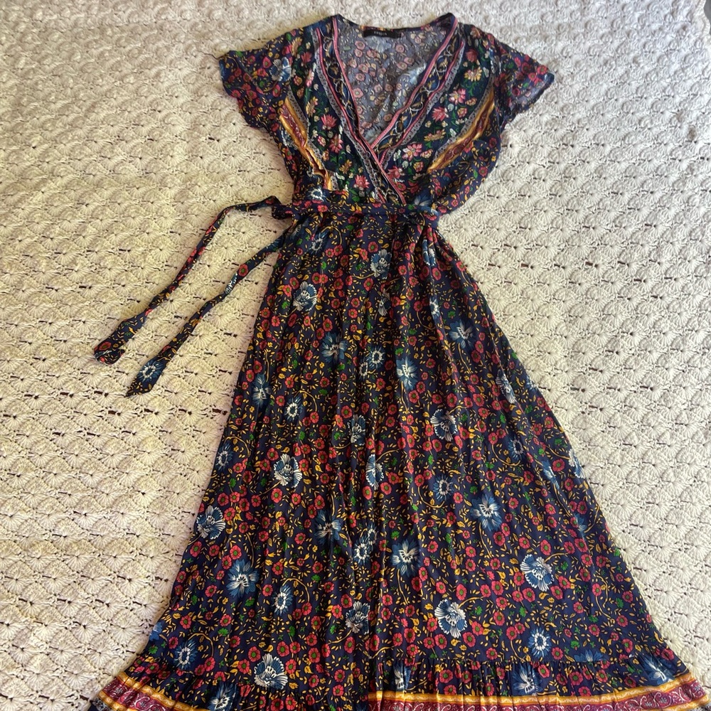 Bohemian Floral Maxi Dress